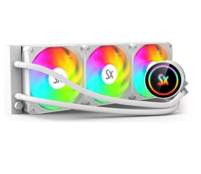 WATERCOOLER 360MM SOLARMAX WC-W360 WHITE ARGB